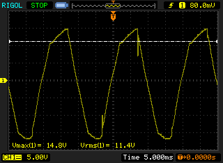 10V Rail With Fan Running