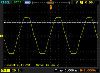 30V Rail Without Load